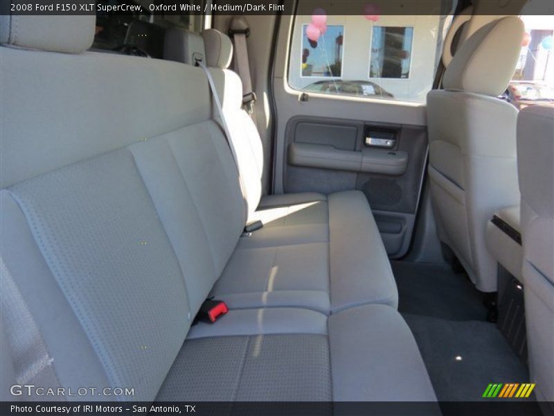 Oxford White / Medium/Dark Flint 2008 Ford F150 XLT SuperCrew