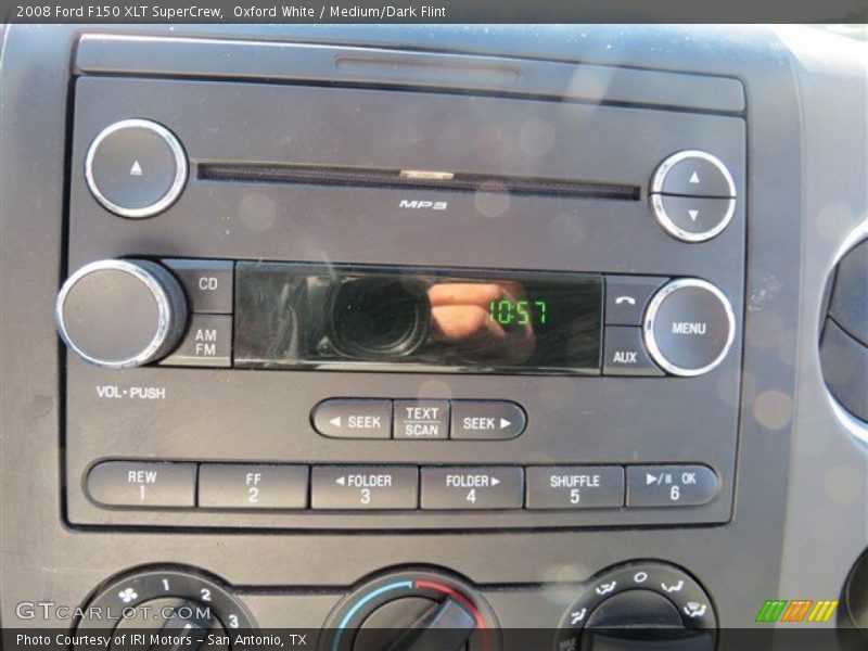 Oxford White / Medium/Dark Flint 2008 Ford F150 XLT SuperCrew