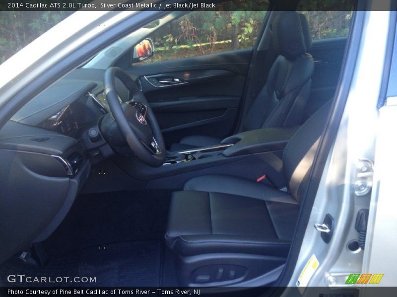 Silver Coast Metallic / Jet Black/Jet Black 2014 Cadillac ATS 2.0L Turbo