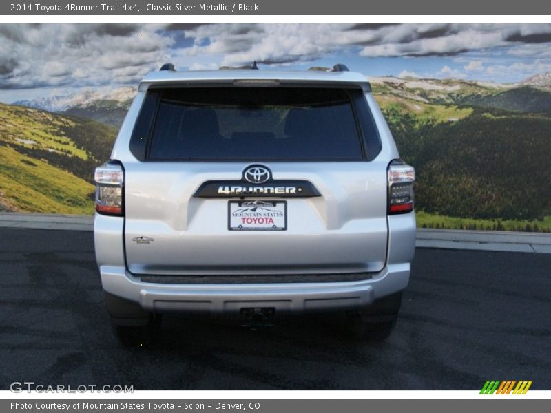Classic Silver Metallic / Black 2014 Toyota 4Runner Trail 4x4