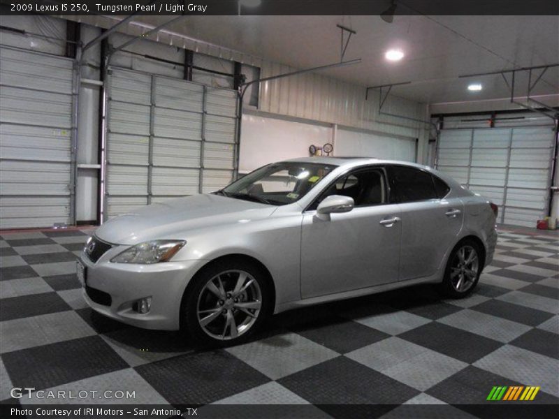 Tungsten Pearl / Light Gray 2009 Lexus IS 250