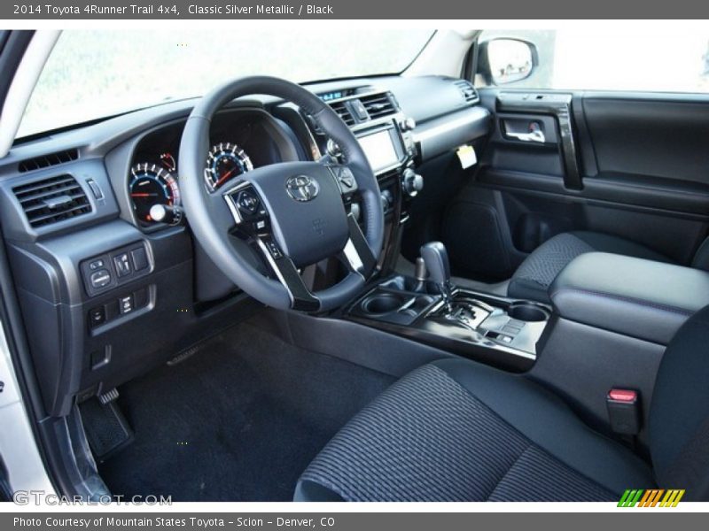 Classic Silver Metallic / Black 2014 Toyota 4Runner Trail 4x4