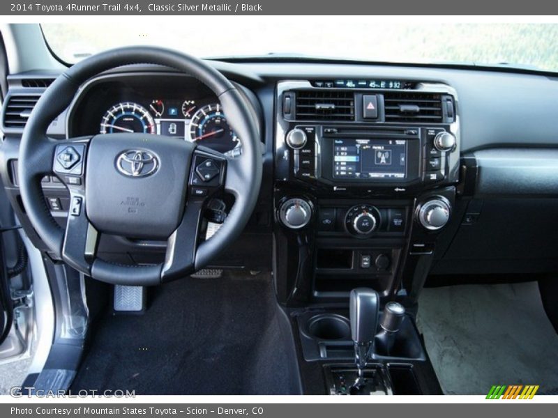 Classic Silver Metallic / Black 2014 Toyota 4Runner Trail 4x4