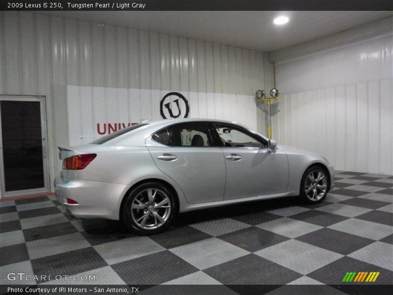 Tungsten Pearl / Light Gray 2009 Lexus IS 250
