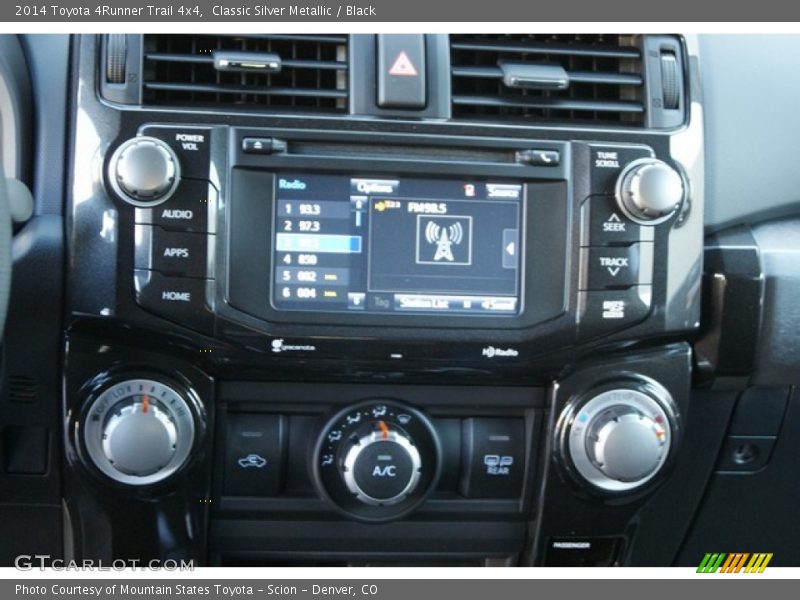 Classic Silver Metallic / Black 2014 Toyota 4Runner Trail 4x4