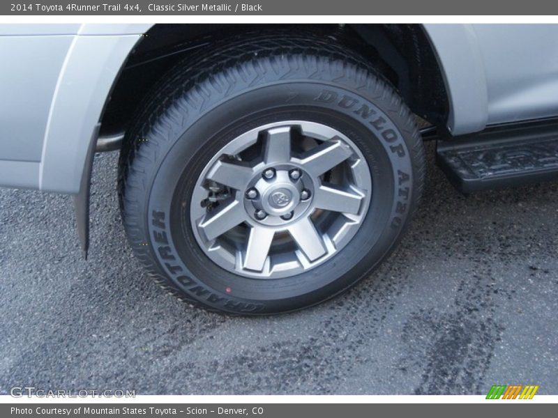 Classic Silver Metallic / Black 2014 Toyota 4Runner Trail 4x4