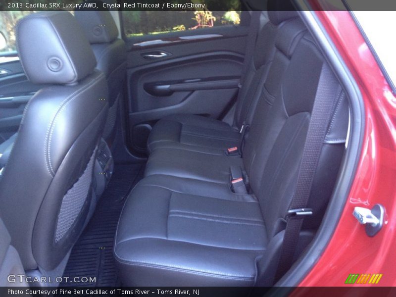 Crystal Red Tintcoat / Ebony/Ebony 2013 Cadillac SRX Luxury AWD