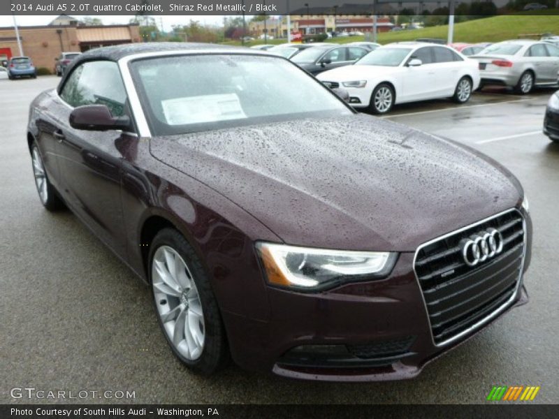 Front 3/4 View of 2014 A5 2.0T quattro Cabriolet