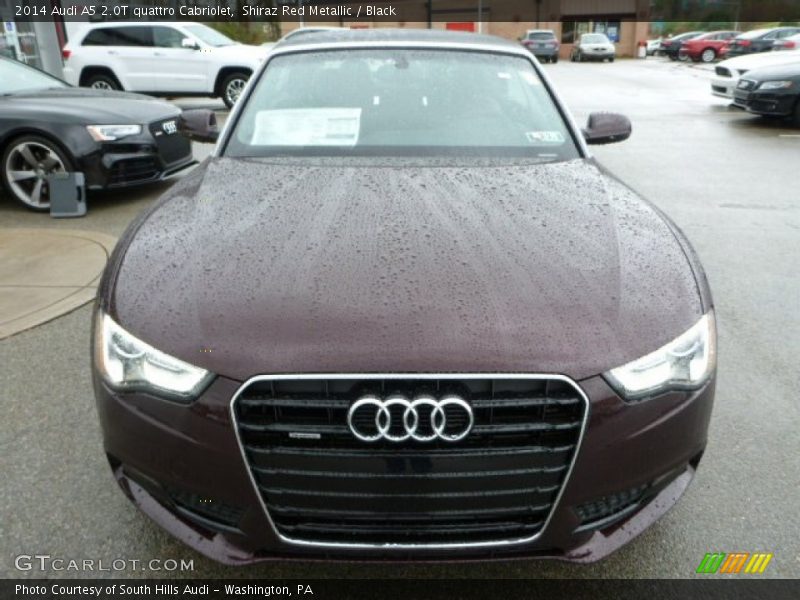  2014 A5 2.0T quattro Cabriolet Shiraz Red Metallic