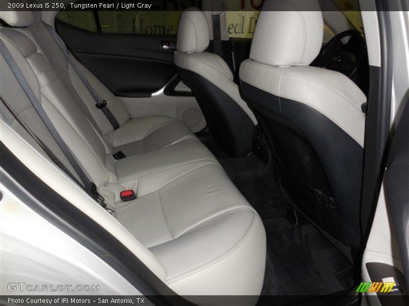 Tungsten Pearl / Light Gray 2009 Lexus IS 250