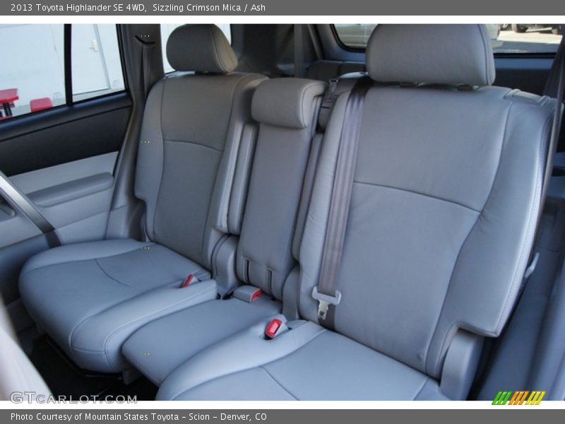 Sizzling Crimson Mica / Ash 2013 Toyota Highlander SE 4WD