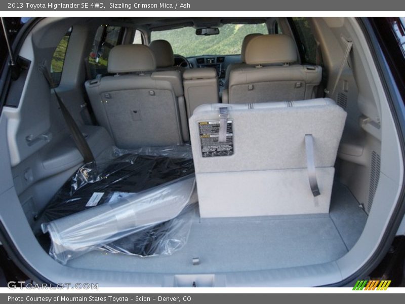 Sizzling Crimson Mica / Ash 2013 Toyota Highlander SE 4WD