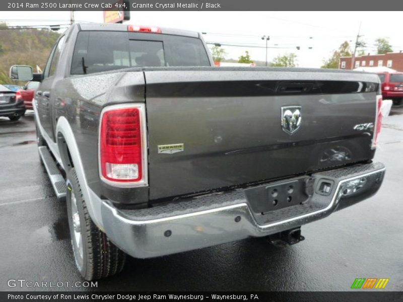 Granite Crystal Metallic / Black 2014 Ram 2500 Laramie Crew Cab 4x4