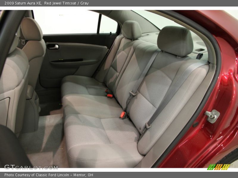 Red Jewel Tintcoat / Gray 2009 Saturn Aura XE