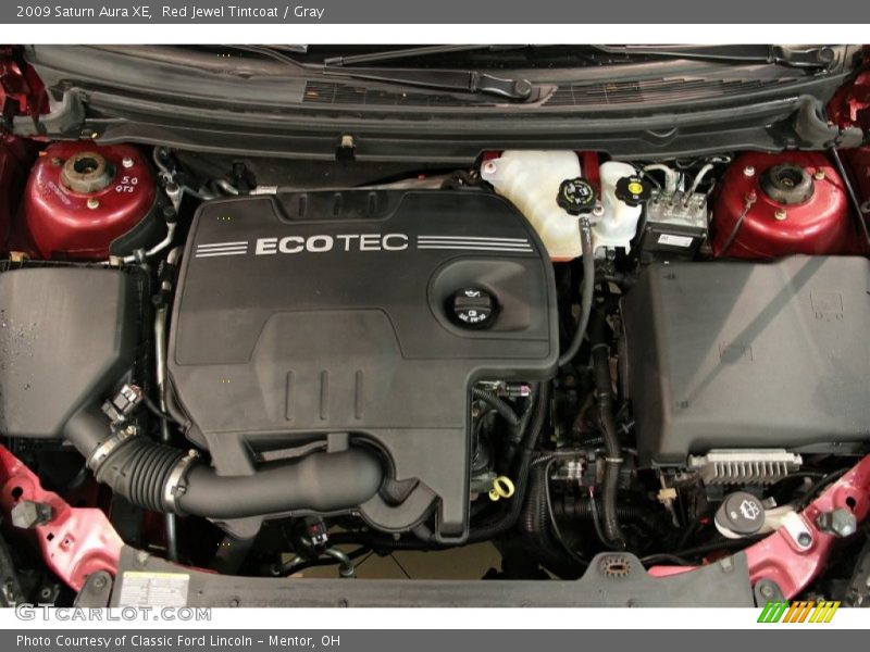  2009 Aura XE Engine - 2.4 Liter DOHC 16-Valve Ecotec 4 Cylinder