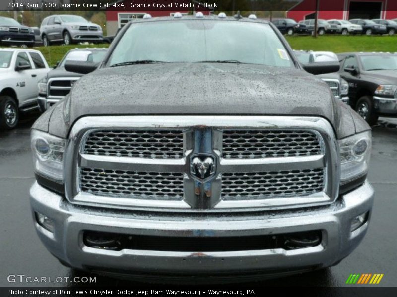 Granite Crystal Metallic / Black 2014 Ram 2500 Laramie Crew Cab 4x4