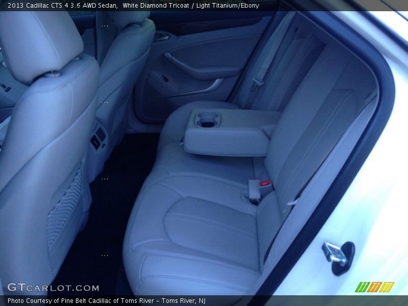 White Diamond Tricoat / Light Titanium/Ebony 2013 Cadillac CTS 4 3.6 AWD Sedan