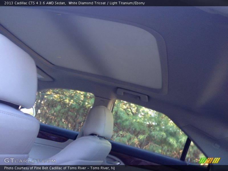 White Diamond Tricoat / Light Titanium/Ebony 2013 Cadillac CTS 4 3.6 AWD Sedan