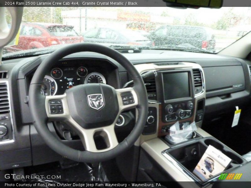 Granite Crystal Metallic / Black 2014 Ram 2500 Laramie Crew Cab 4x4