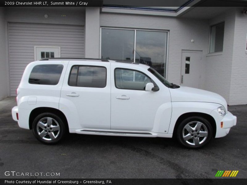 Summit White / Gray 2009 Chevrolet HHR LT