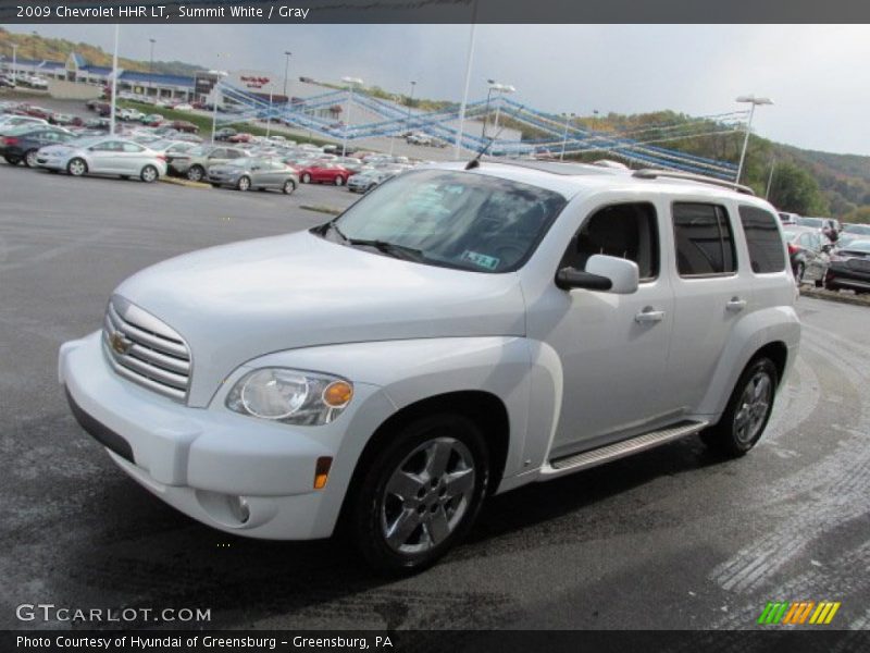 Summit White / Gray 2009 Chevrolet HHR LT