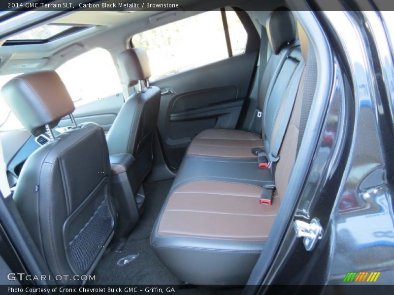 Carbon Black Metallic / Brownstone 2014 GMC Terrain SLT