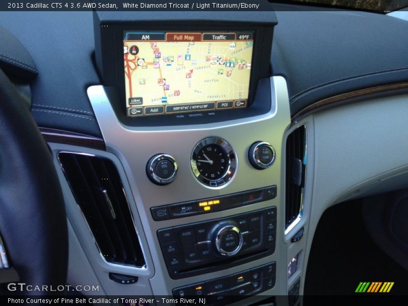 White Diamond Tricoat / Light Titanium/Ebony 2013 Cadillac CTS 4 3.6 AWD Sedan