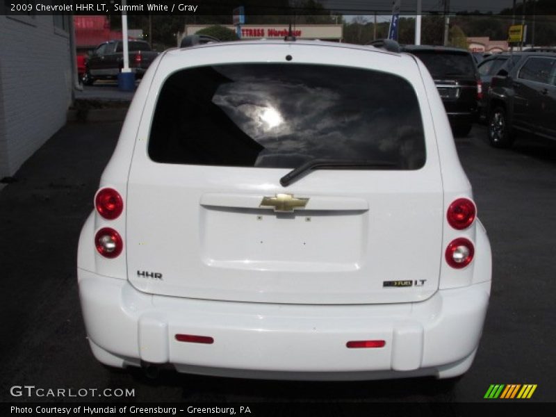 Summit White / Gray 2009 Chevrolet HHR LT
