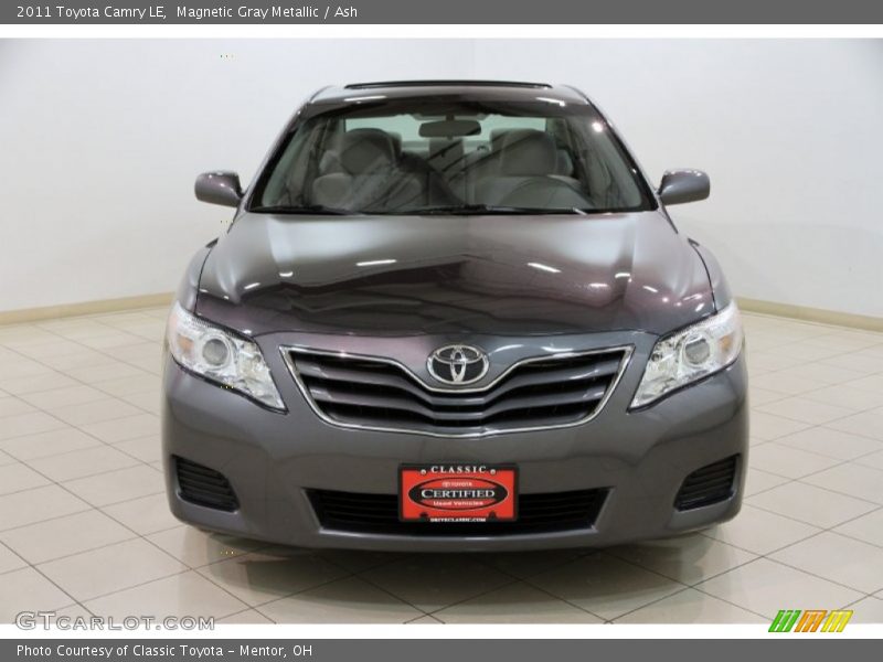 Magnetic Gray Metallic / Ash 2011 Toyota Camry LE