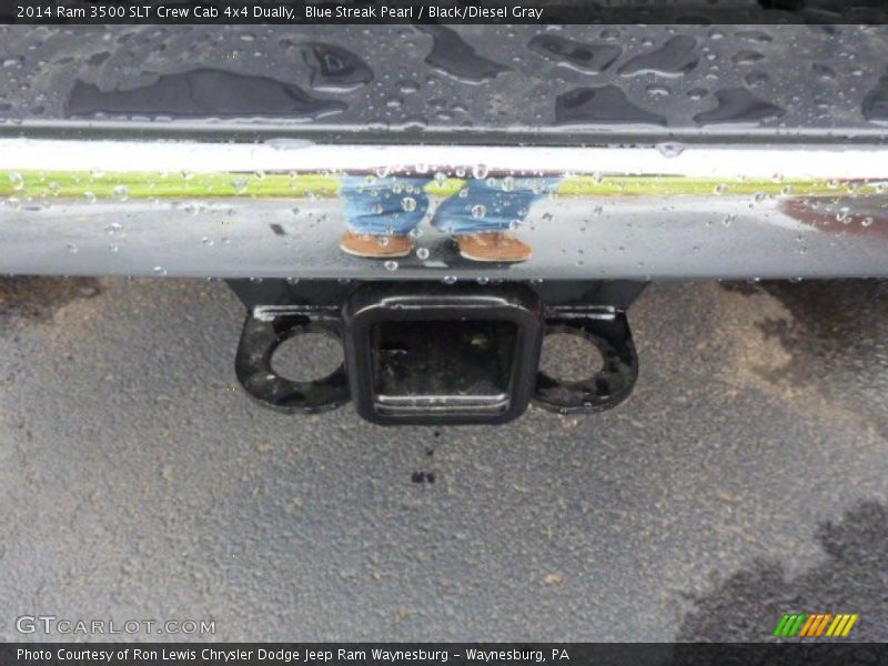 Blue Streak Pearl / Black/Diesel Gray 2014 Ram 3500 SLT Crew Cab 4x4 Dually