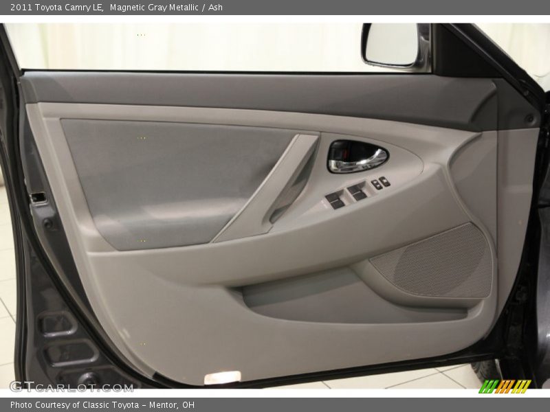 Magnetic Gray Metallic / Ash 2011 Toyota Camry LE