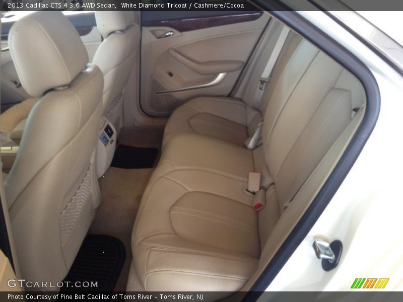 White Diamond Tricoat / Cashmere/Cocoa 2013 Cadillac CTS 4 3.6 AWD Sedan
