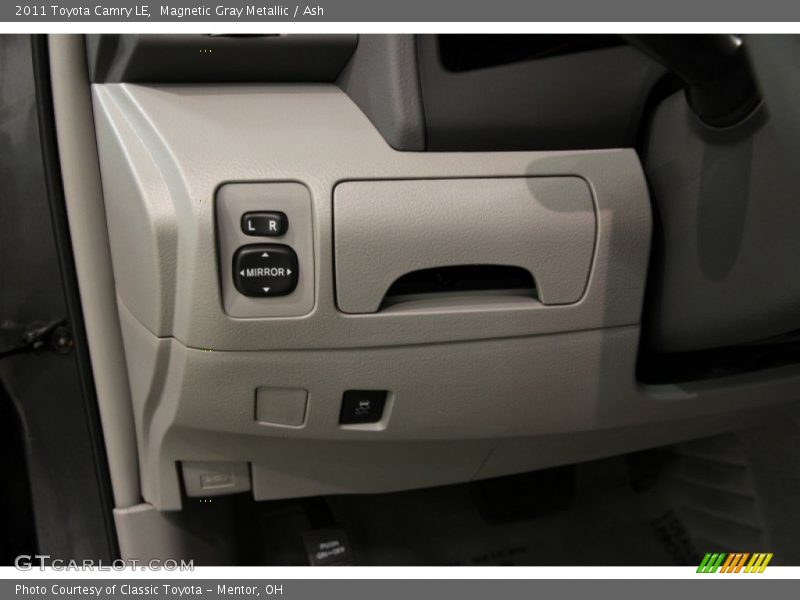 Magnetic Gray Metallic / Ash 2011 Toyota Camry LE