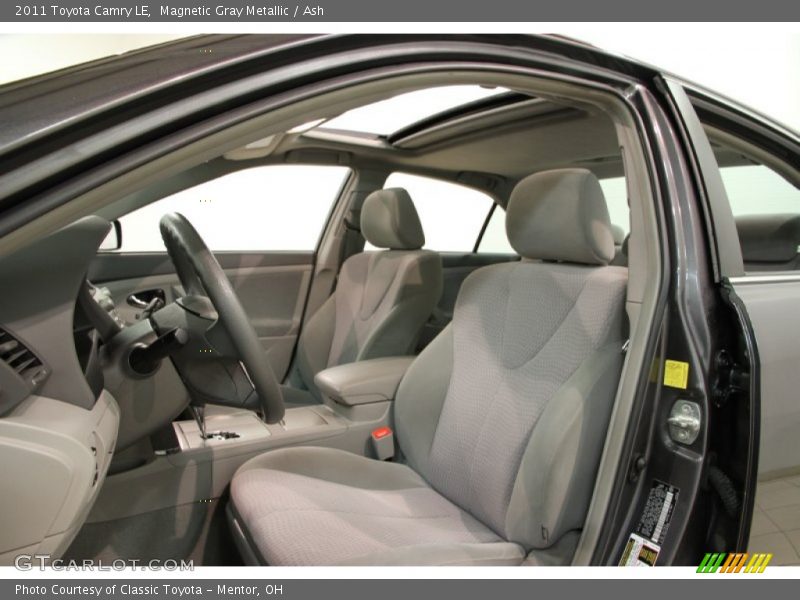 Magnetic Gray Metallic / Ash 2011 Toyota Camry LE