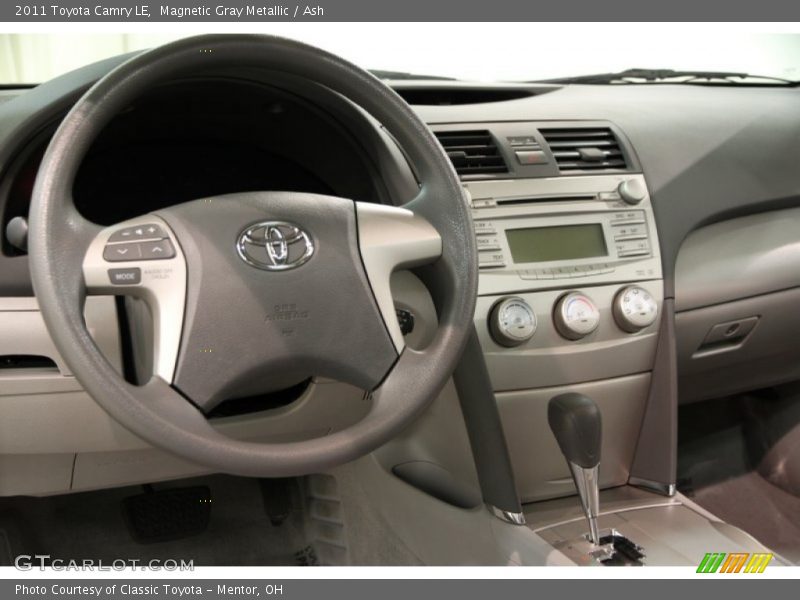 Magnetic Gray Metallic / Ash 2011 Toyota Camry LE