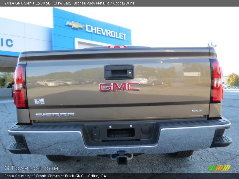 Bronze Alloy Metallic / Cocoa/Dune 2014 GMC Sierra 1500 SLT Crew Cab
