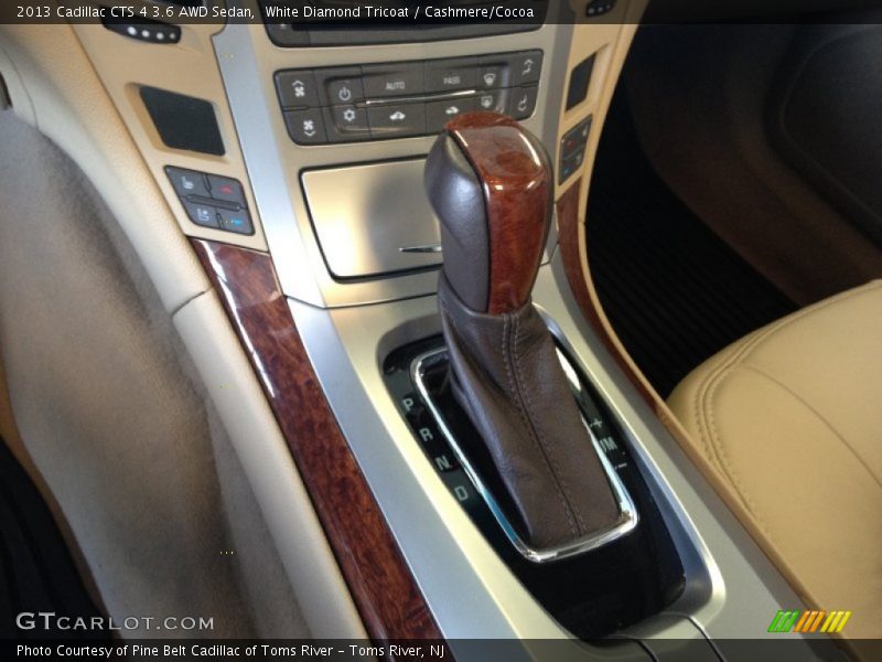 White Diamond Tricoat / Cashmere/Cocoa 2013 Cadillac CTS 4 3.6 AWD Sedan