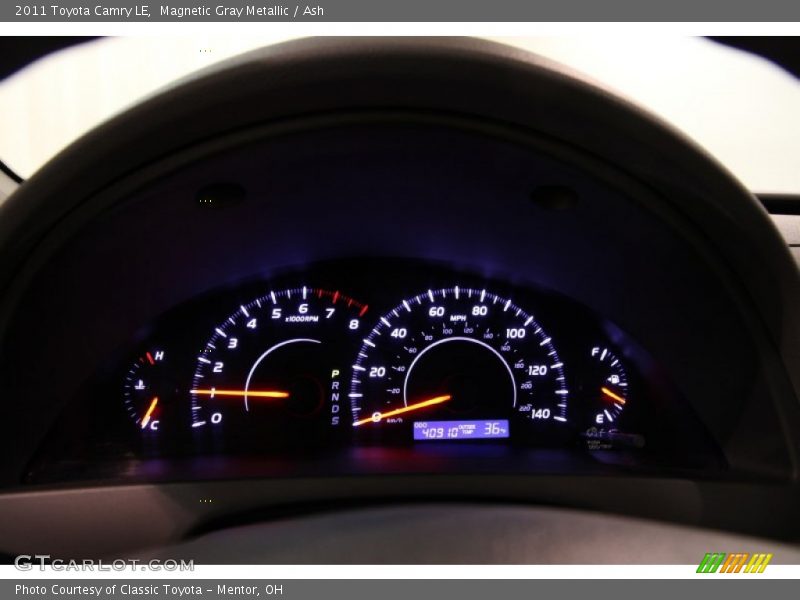 Magnetic Gray Metallic / Ash 2011 Toyota Camry LE