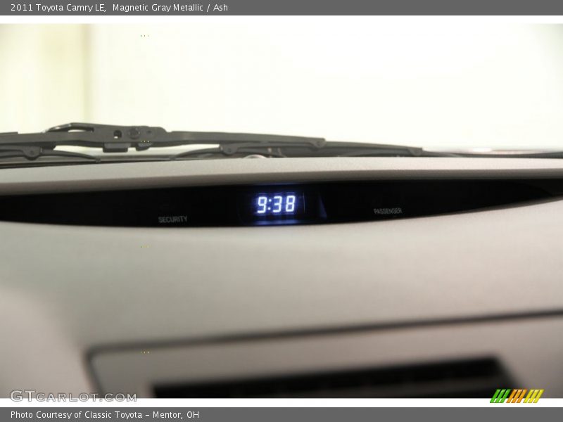 Magnetic Gray Metallic / Ash 2011 Toyota Camry LE