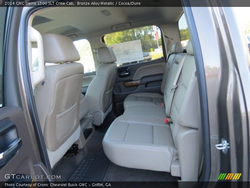 Bronze Alloy Metallic / Cocoa/Dune 2014 GMC Sierra 1500 SLT Crew Cab