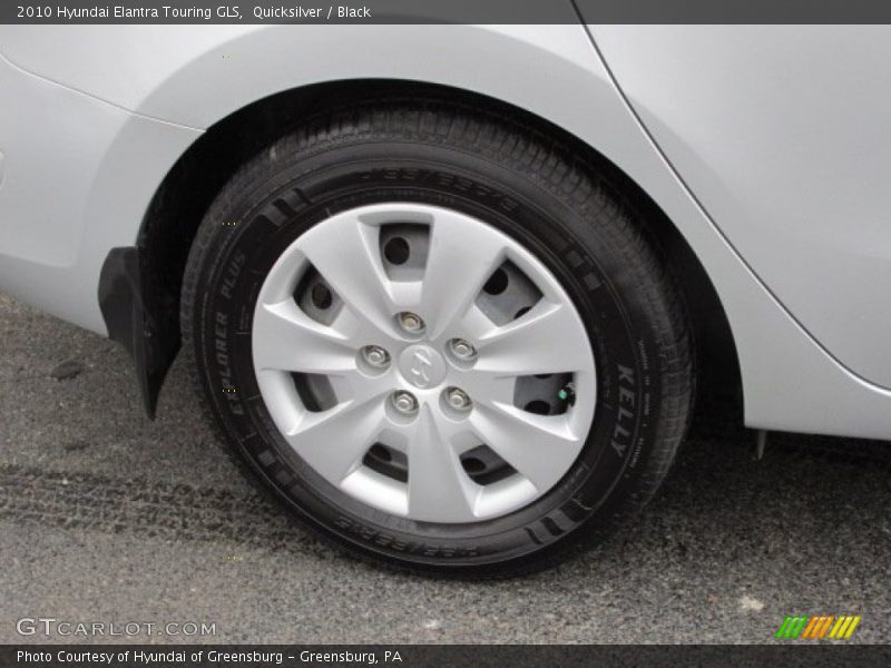 Quicksilver / Black 2010 Hyundai Elantra Touring GLS