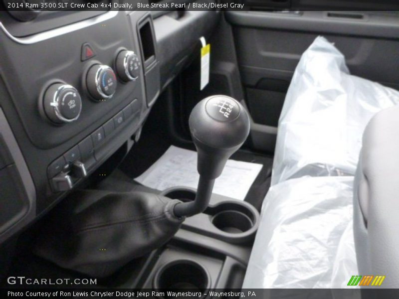  2014 3500 SLT Crew Cab 4x4 Dually 6 Speed Manual Shifter