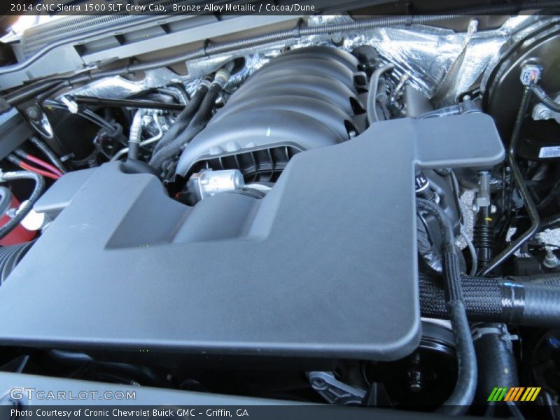 Bronze Alloy Metallic / Cocoa/Dune 2014 GMC Sierra 1500 SLT Crew Cab
