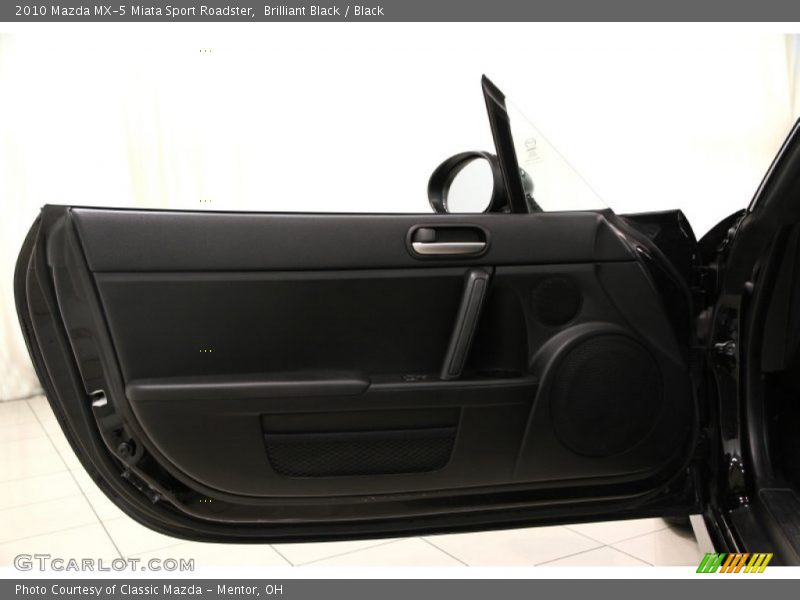 Brilliant Black / Black 2010 Mazda MX-5 Miata Sport Roadster