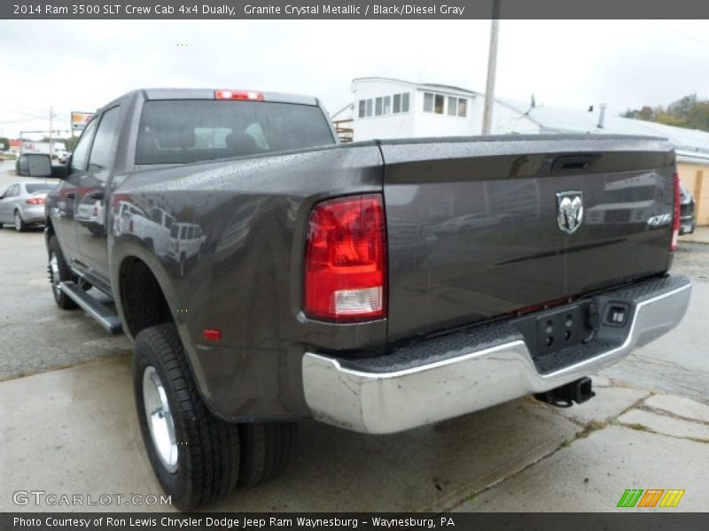  2014 3500 SLT Crew Cab 4x4 Dually Granite Crystal Metallic