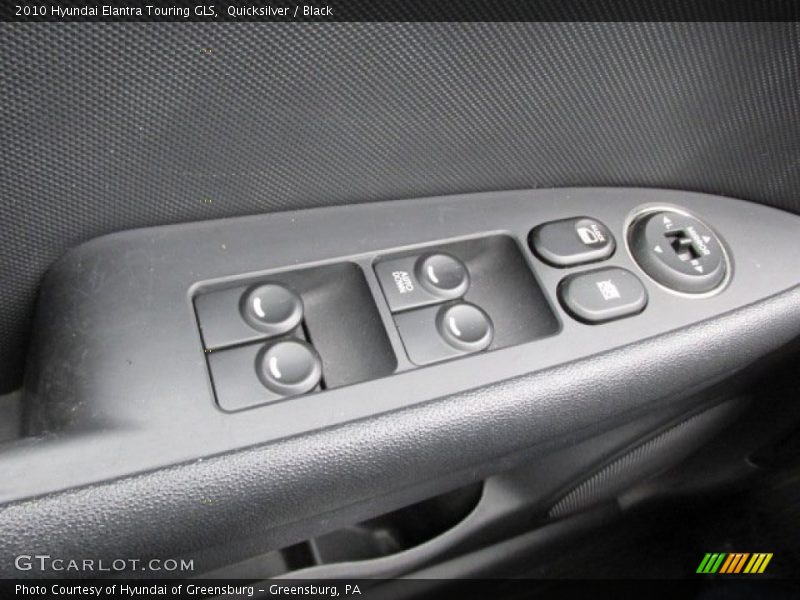 Quicksilver / Black 2010 Hyundai Elantra Touring GLS