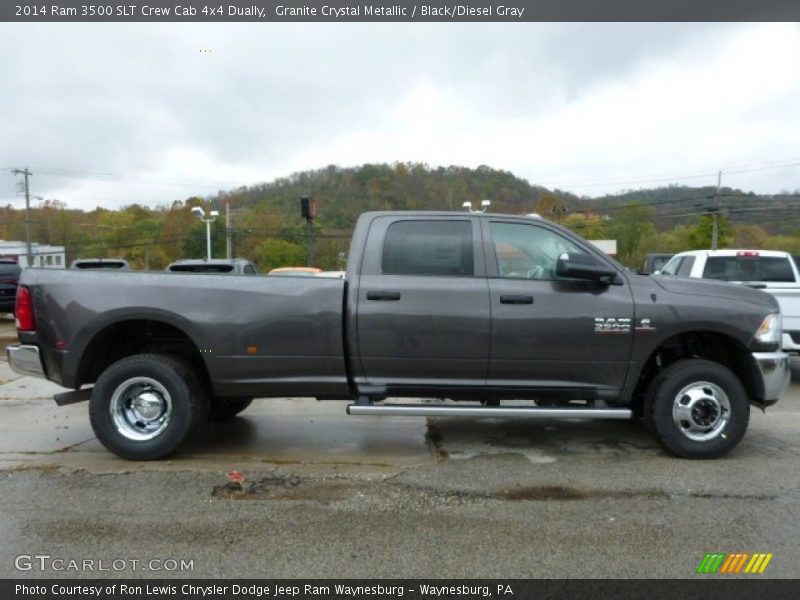  2014 3500 SLT Crew Cab 4x4 Dually Granite Crystal Metallic