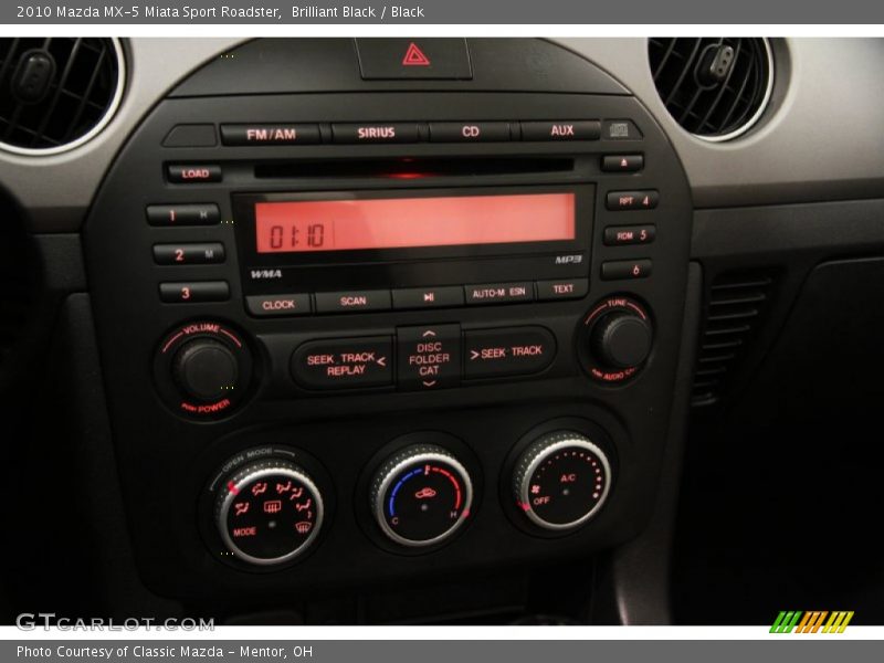Brilliant Black / Black 2010 Mazda MX-5 Miata Sport Roadster