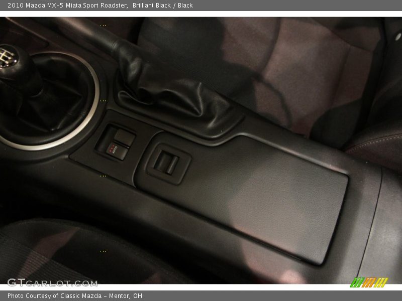 Brilliant Black / Black 2010 Mazda MX-5 Miata Sport Roadster