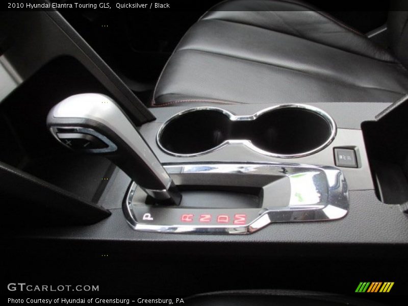 Quicksilver / Black 2010 Hyundai Elantra Touring GLS